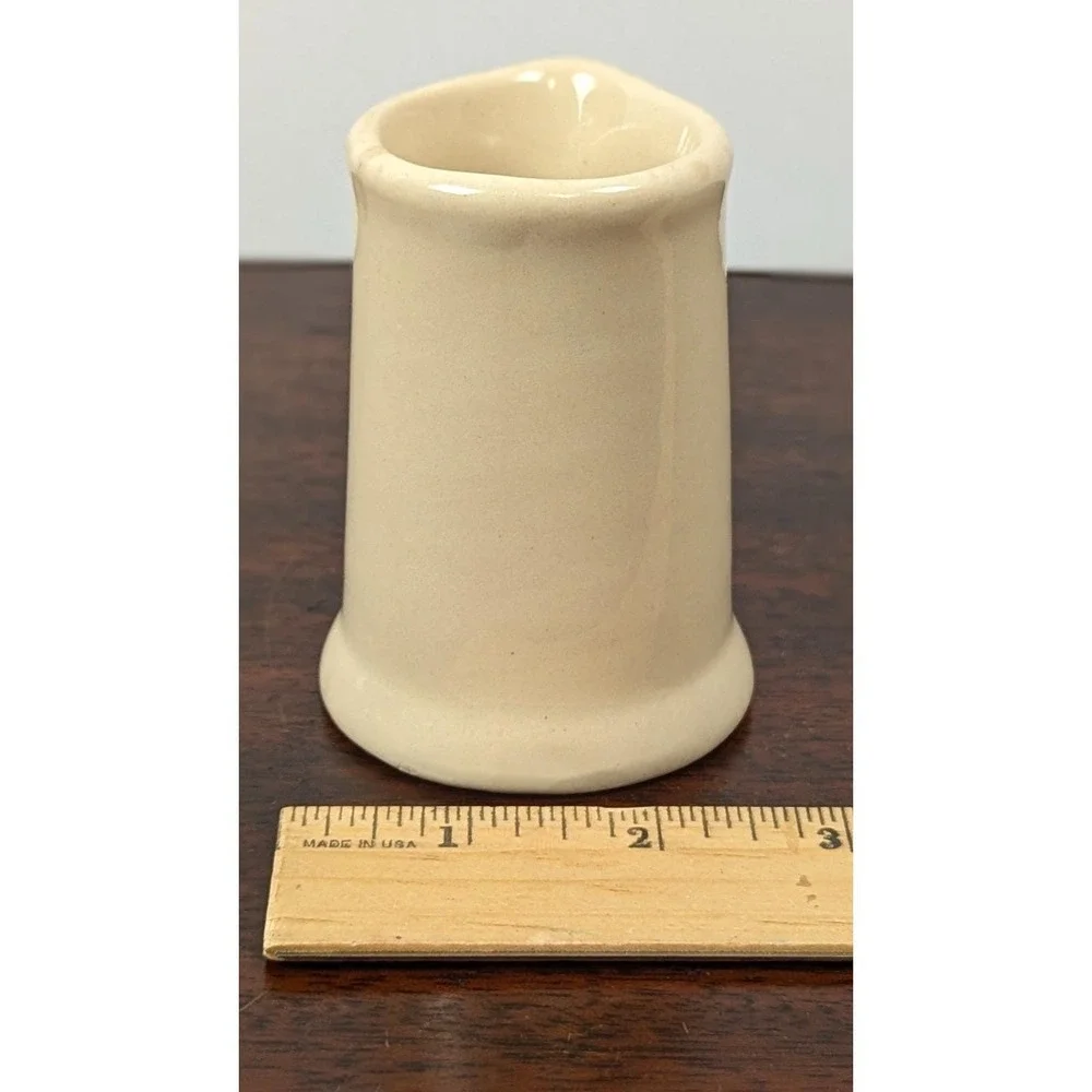 Vintage Sterling China Restaurant Ware Creamer Pitcher Ivory USA 3.5